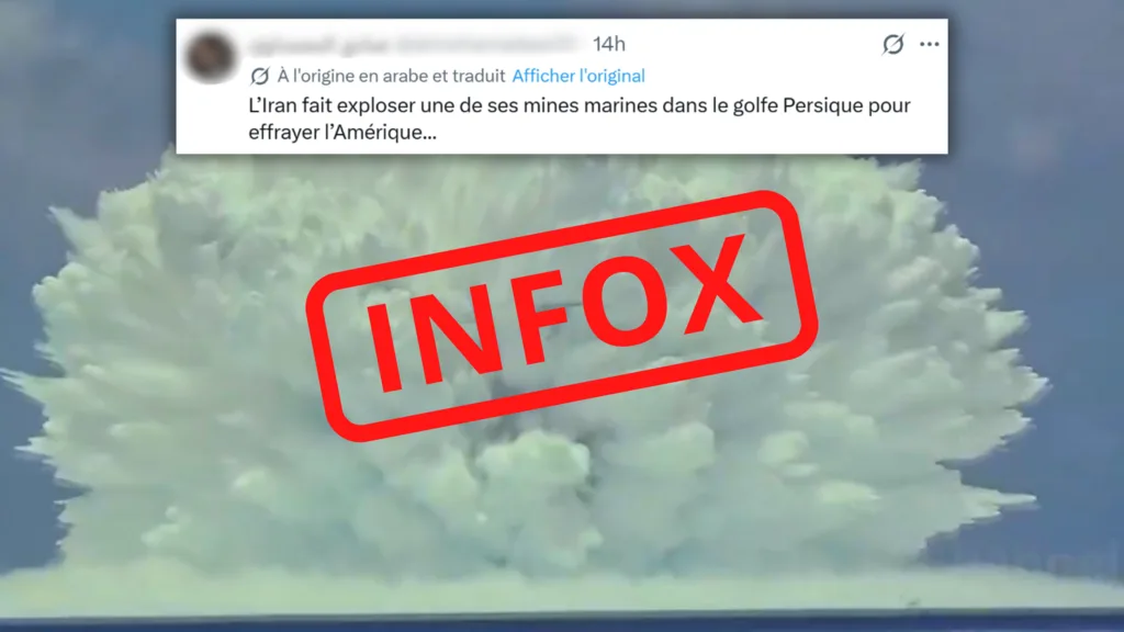 Détroit d'Ormuz: un essai nucléaire présenté comme l'explosion d'une mine marine