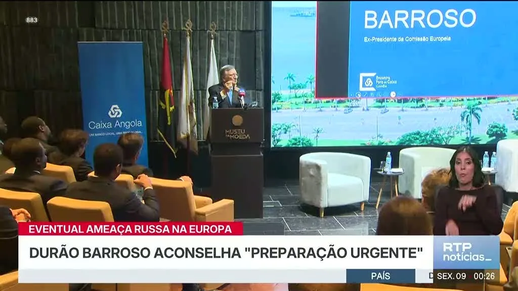 Durão Barroso avisa que Europa deve preparar-se para ameaça russa