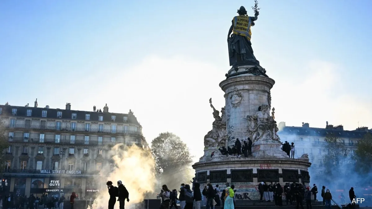 Shops Looted, Buildings Burnt: A Call For 'Calm' As France Protest Widens
