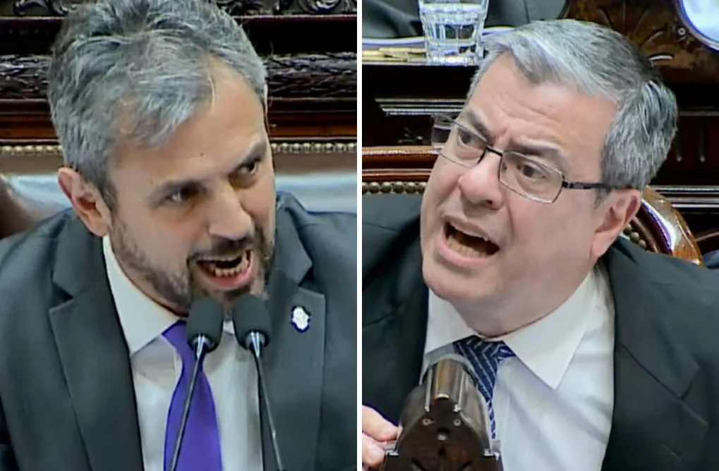 Fuerte cruce entre Martín Menem y Germán Martínez tras la media sanción a la reforma del BCRA: “Conmigo no”