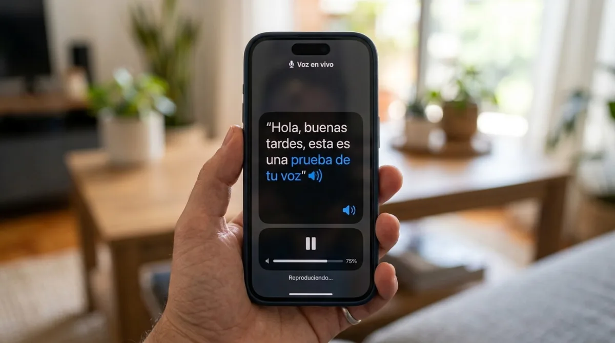 Tu iPhone puede clonar tu voz y hablar por ti: así puedes activar esta función de Apple