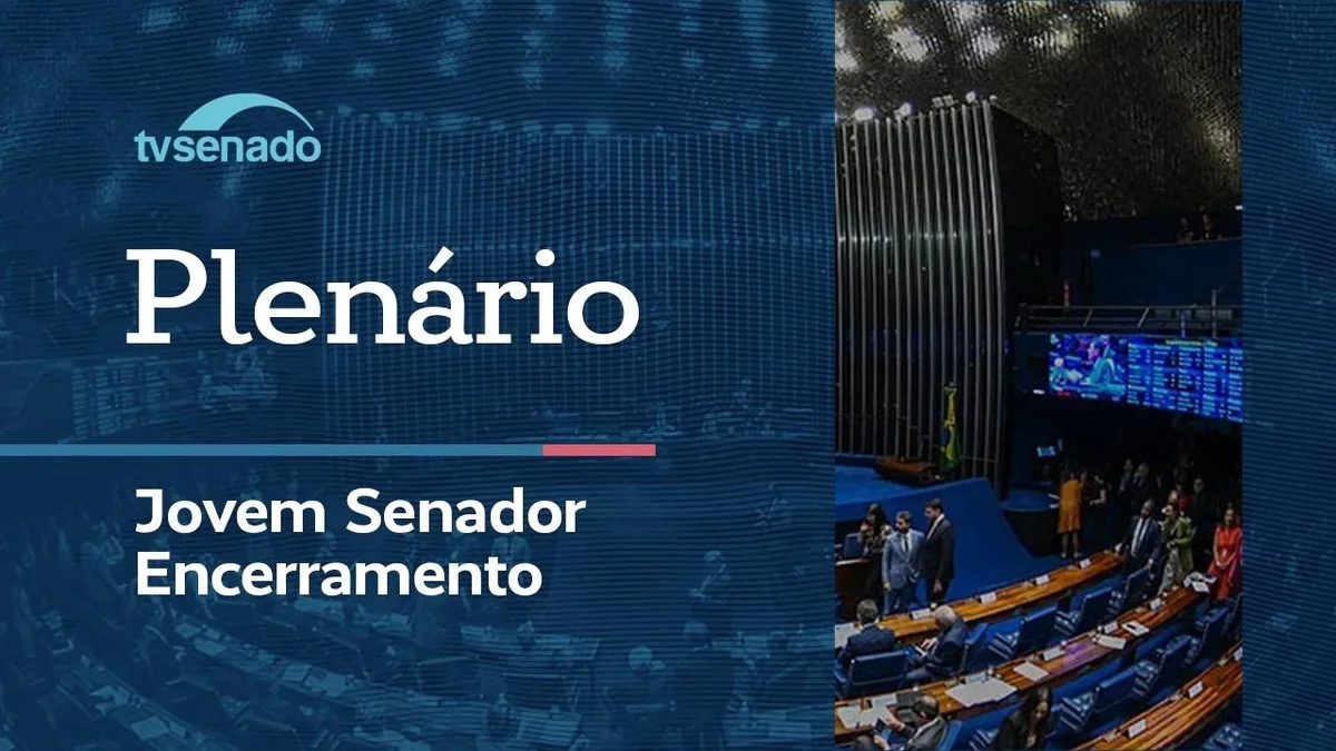 Vídeo: Ao vivo: jovens senadoras e senadores debatem e votam projetos apresentados durante o programa – 21/8/26