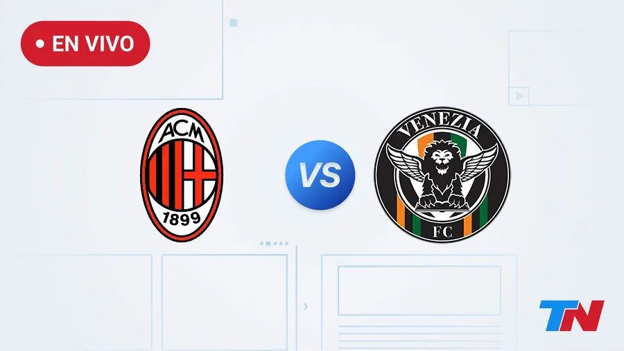 Milan vs Venezia en vivo por la fecha 2 de la Serie A de Italia: hora, dónde ver y formaciones