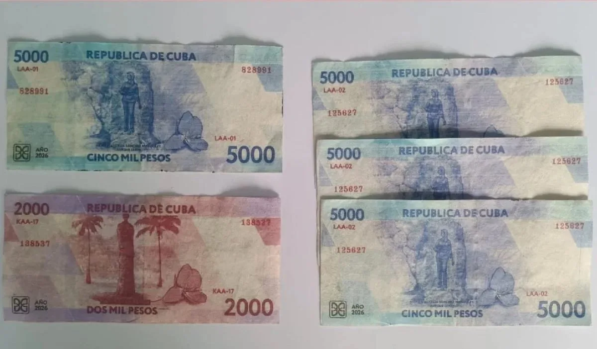 La circulación de presuntos billetes falsos de 2,000 y 5,000 CUP deja media docena de detenidos en Manzanillo