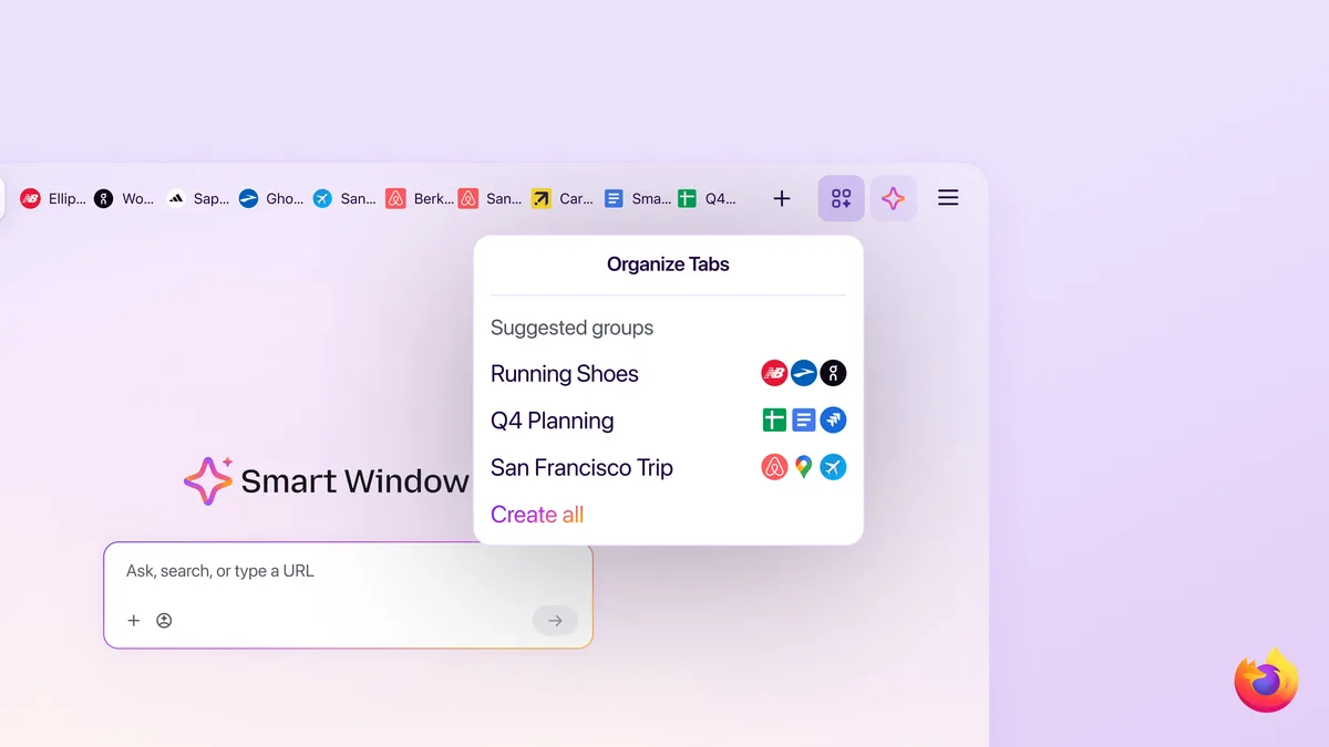 Firefox’s Smart Window promises a better AI browser