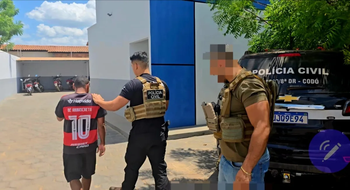 Homem é preso por suspeita de importunação sexual e perseguição de menores em Codó