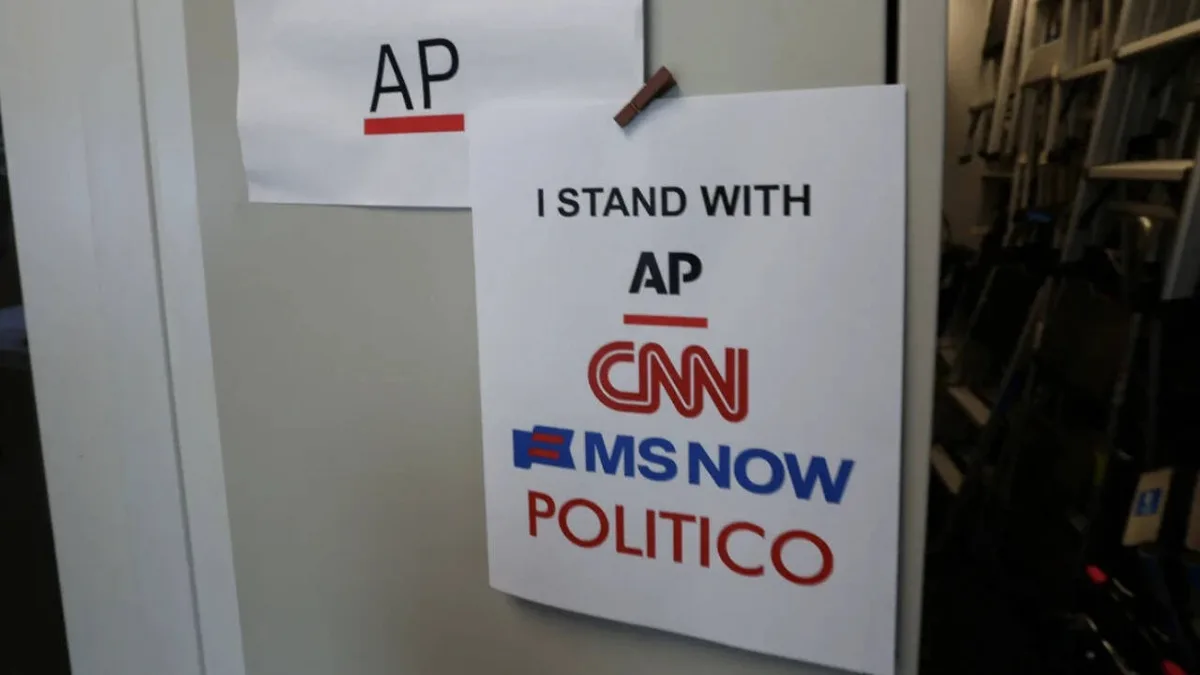 US judge allows CNN, MS NOW and Politico reporters to keep White House access