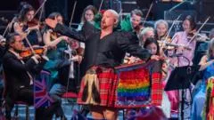 Opera singer leads Scottish takeover of the Last Night of the Proms