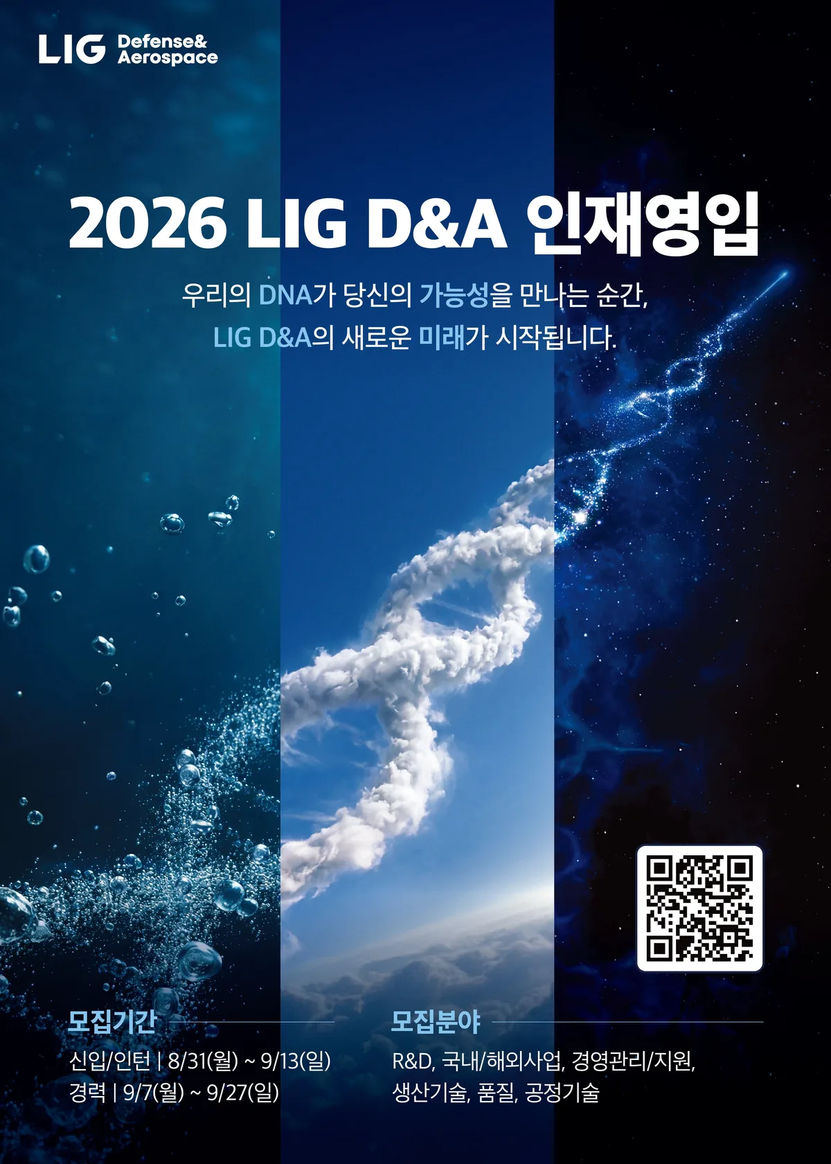 LIG D&A, 하반기 세 자릿수 신입·경력 대규모 채용