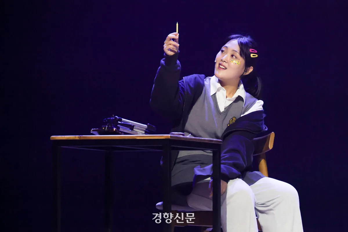 ‘Happy Birthday to Me’를 열창하는 대학·일반부 홍예진