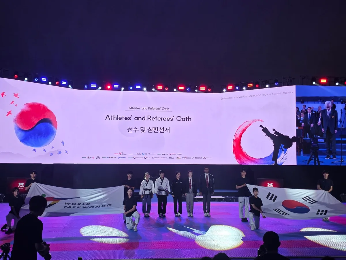 ‘글로벌 태권도 성지’ 춘천에 85개국 선수단 집결