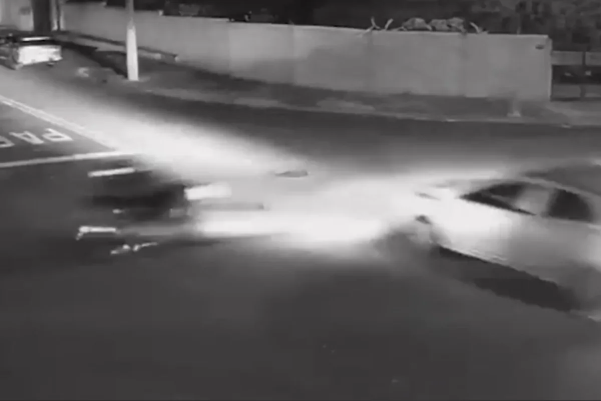 Motociclista morre após ser atingido por condutor bêbado em cruzamento