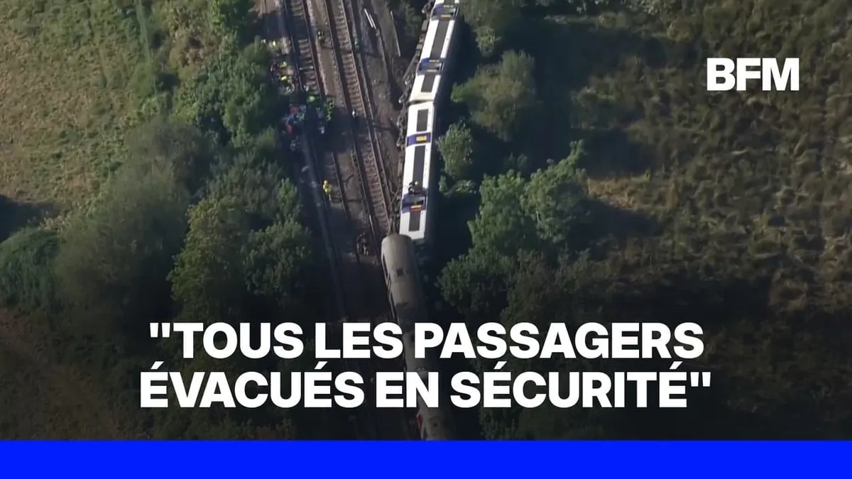 Royaume-Uni: un train déraille dans le sud-est de l'Angleterre, 20 blessés dont deux graves
