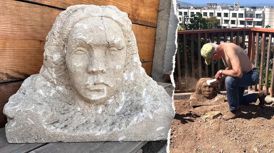 Stunned couple unearths 150-pound mystery hidden beneath their backyard for decades