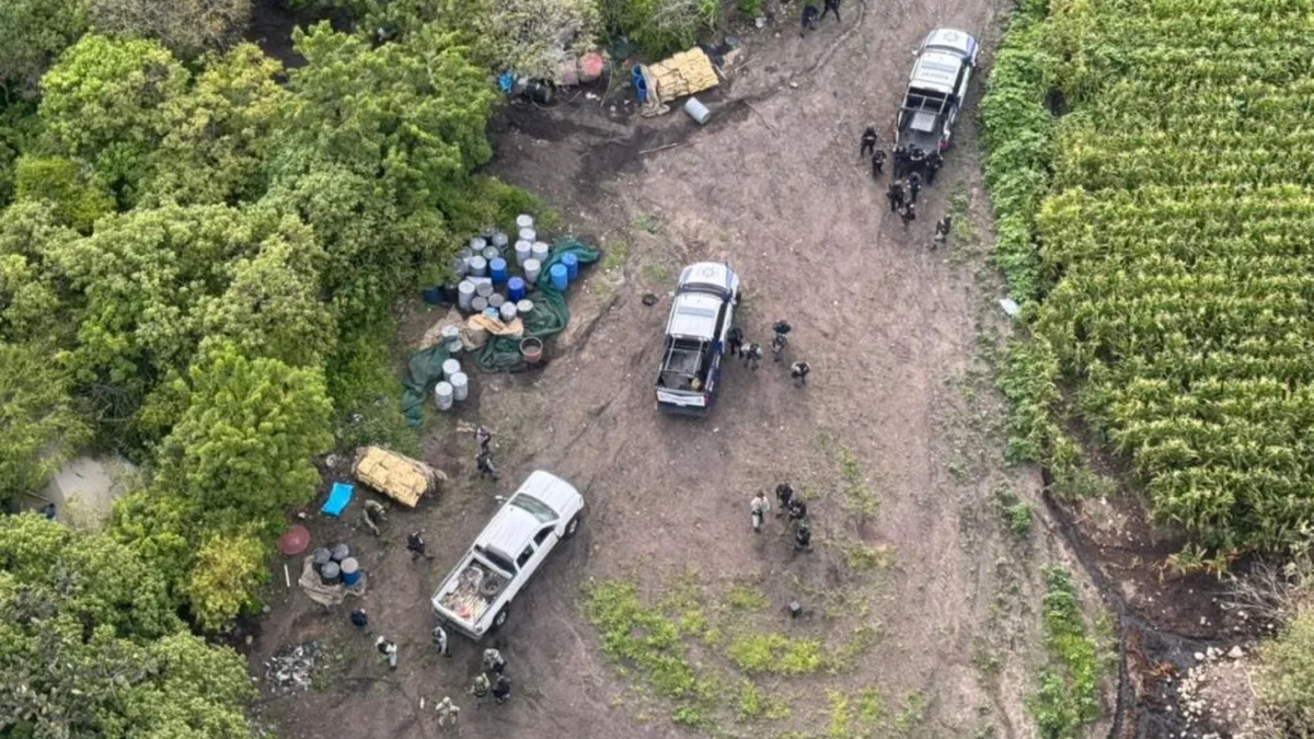 Alerta de EEUU lleva a las autoridades de Guanajuato a localizar un narcolaboratorio en Acámbaro