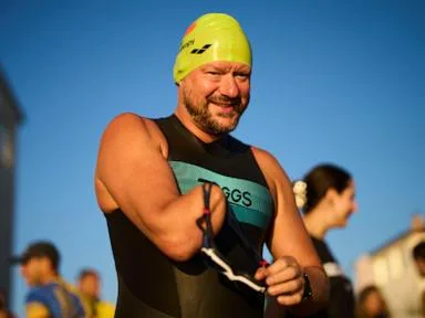 Ukraine amputee veterans celebrate independence day with grueling endurance challenge