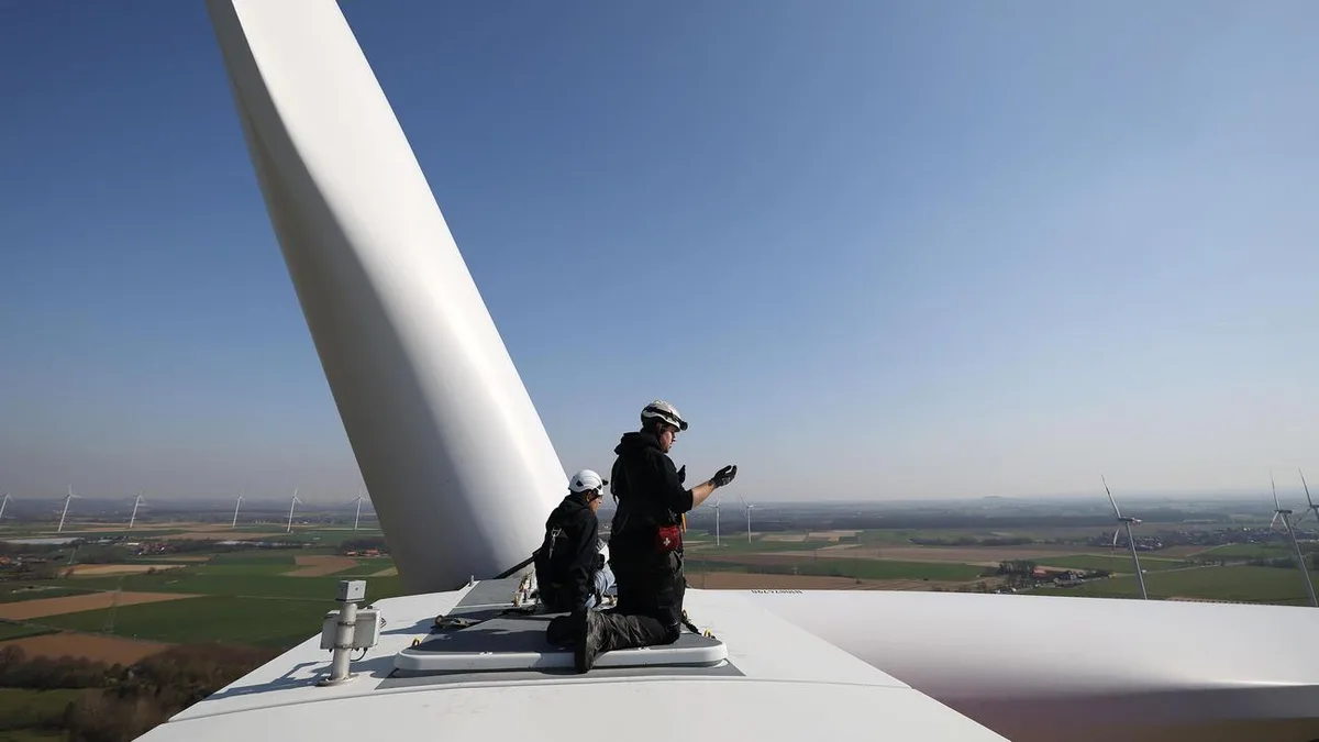 Servicetechniker für Windkraftanlagen: »Ich bin mit dem Gehalt so zufrieden, dass ich nur vier Tage arbeite«