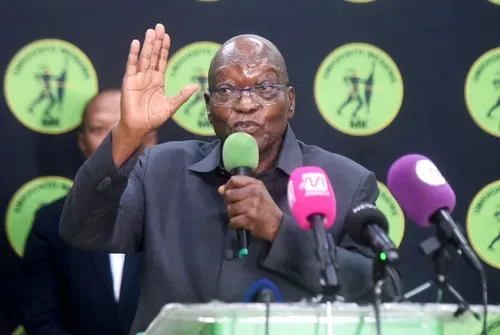 Zuma’s hospital stay puts MK Party succession plans and Duduzane in the spotlight