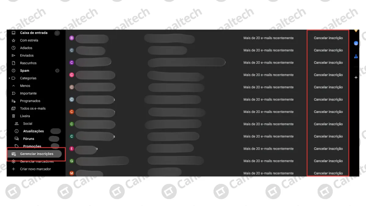 Como organizar o Gmail: limpeza de caixa de entrada, filtros e cancelamento de inscrições