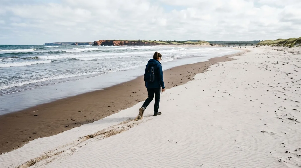 Uma ilha canadense tem areia que canta sob os pés porque milhões de grãos produzem vibrações audíveis quando deslizam juntos na praia