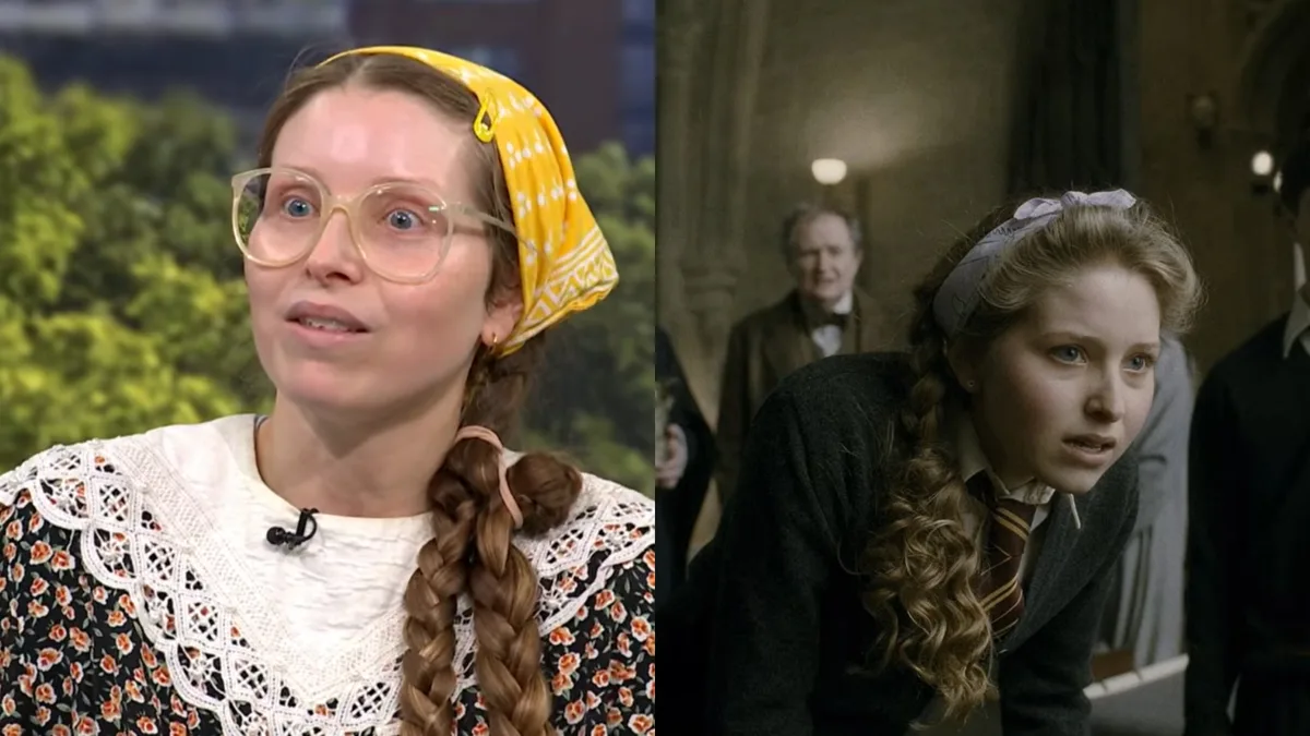 Atriz de “Harry Potter” revela bastidores da decisão de criar um perfil no OnlyFans com foco em fetiche inusitado: “Me salvou” (Foto: Reprodução/ Instagram; Divulgação/ Warner Bros. Discovery)