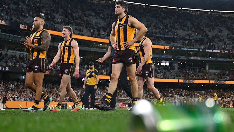 Fans condemned for throwing bottles at umpires after prelim heartbreak