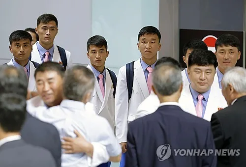 [아시안게임] 대회 역사상 처음 일본 땅 밟은 북한…68년 만에 풀린 빗장