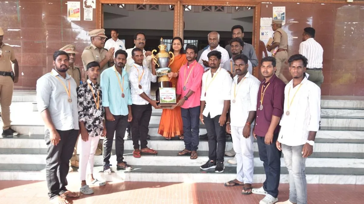 Forest Department organises volleyball tournament for tribal youth in Jawadhu Hills