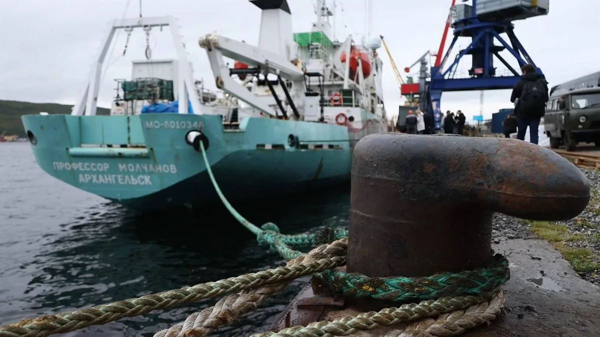 Noruega detiene un barco ruso en el archipiélago de Svalbard a petición de Ucrania