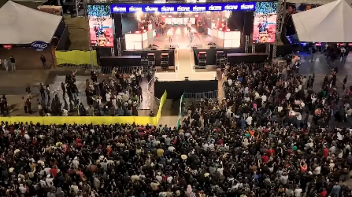 Dois homens são baleados após tentativa de feminicídio em show sertanejo no interior de SP