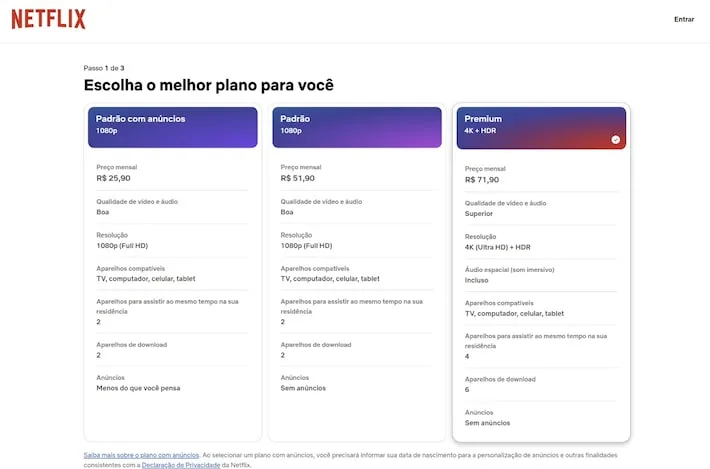 Netflix aumenta preços no Brasil; plano mais barato agora custa R$ 25,90