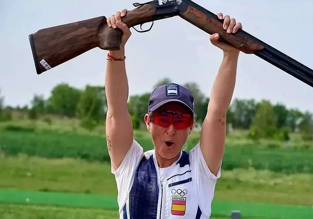 Fátima Gálvez agranda su leyenda con su tercer oro europeo de foso olímpico