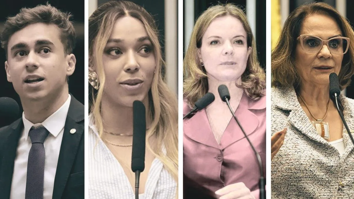 Nikolas, Erika Hilton, Gleisi, Damares e mais: veja os parlamentares premiados no Congresso em Foco 2026