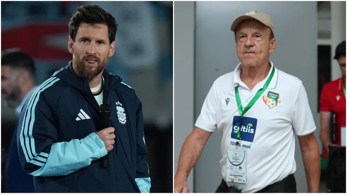 El DT de Benín se quejó tras el partido contra la Selección argentina: “Ni siquiera tenemos una foto con Messi”