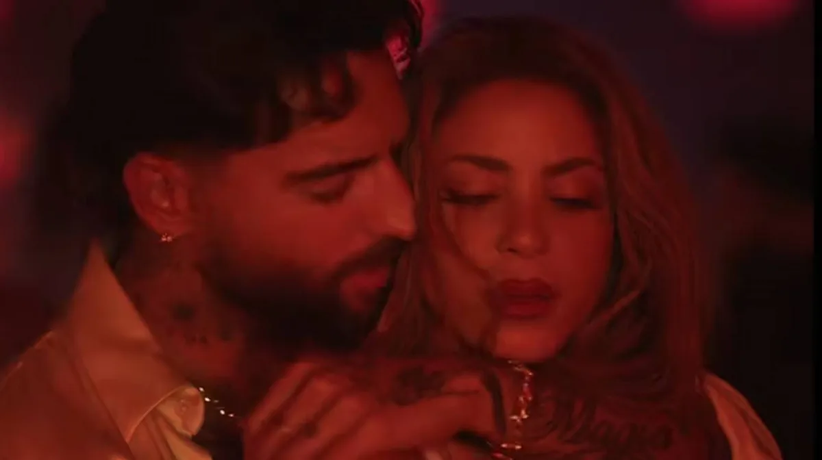Así suena “Agua”, el merengue fogoso que vuelve a unir a Maluma y Shakira