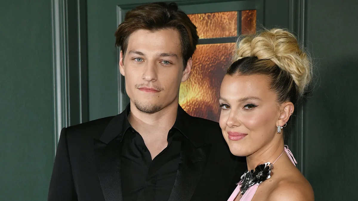 Millie Bobby Brown y Jake Bongiovi celebran su aniversario tras la llegada de su segundo hijo con una foto inédita de su familia