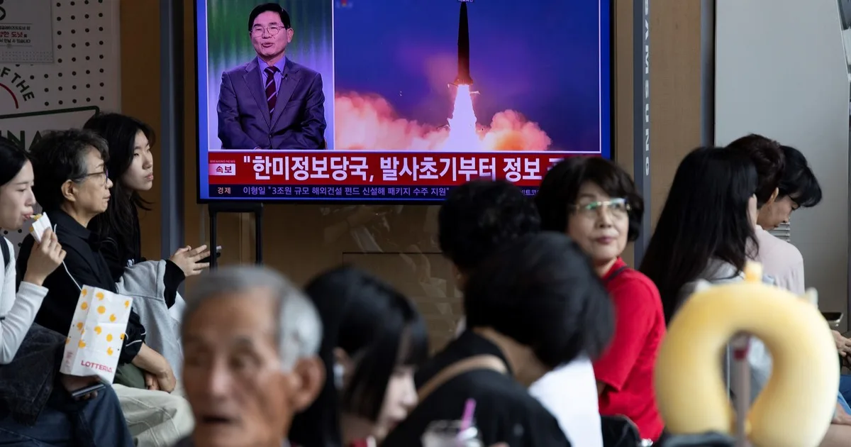 Corea del Norte lanzó misiles balísticos hacia al mar de Japón