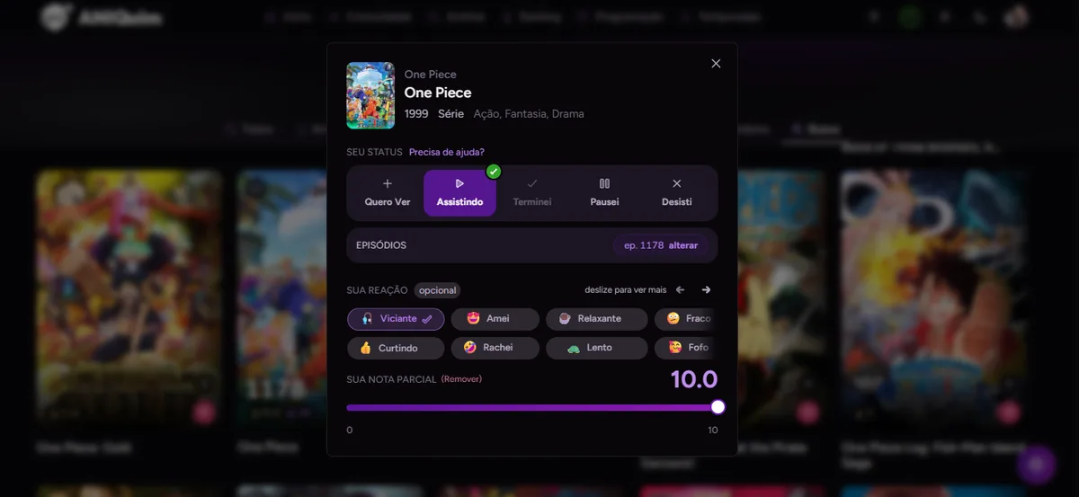 ANIQuim: Plataforma brasileira de animes combina listas pessoais e opiniões dos fãs