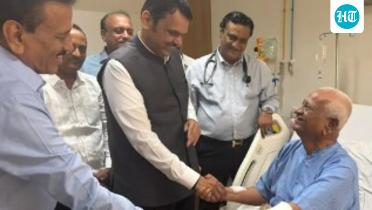 Anna Hazare's condition ‘stable’ after viral infection; Fadnavis visits activist, wishes speedy recovery