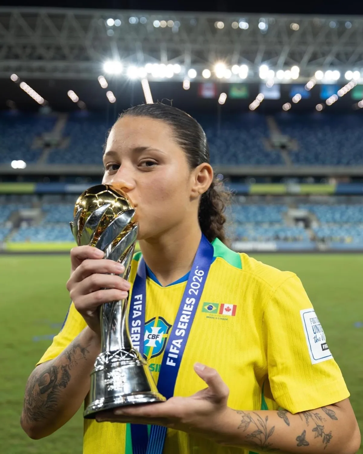 'Jóia' das Sereias da Vila, Evelin Bonifácio é convocada para a disputa da Copa do Mundo Sub-20