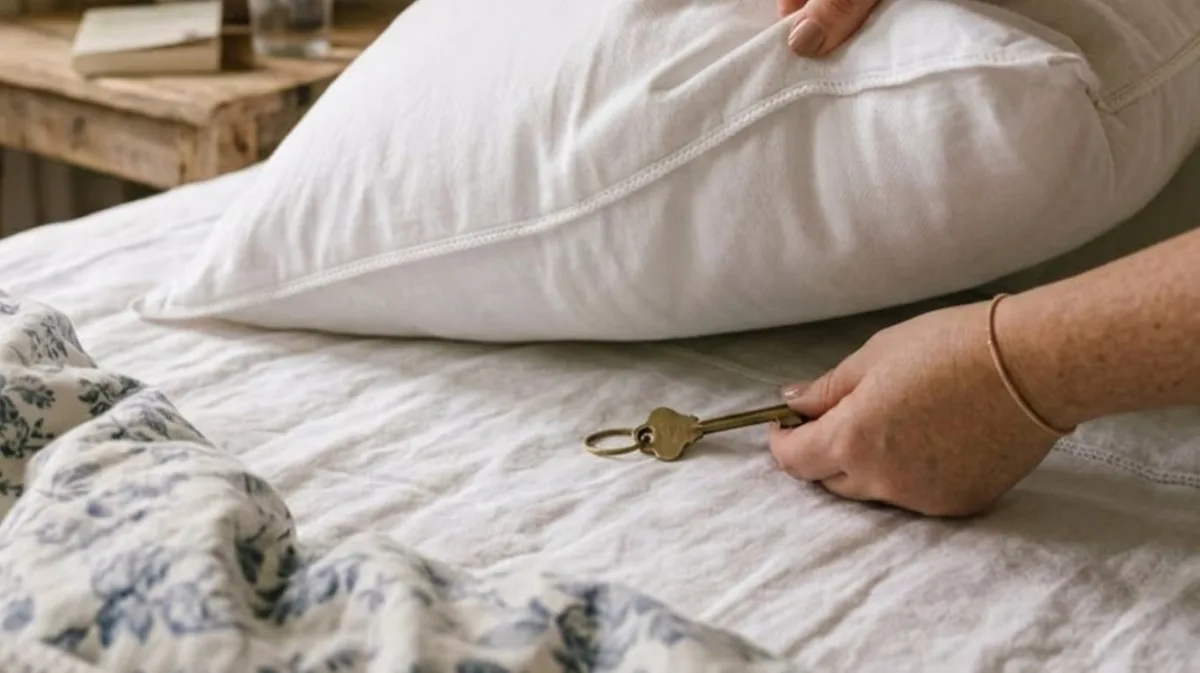Poner una llave debajo de la almohada: para qué sirve y qué significa, según el Feng Shui