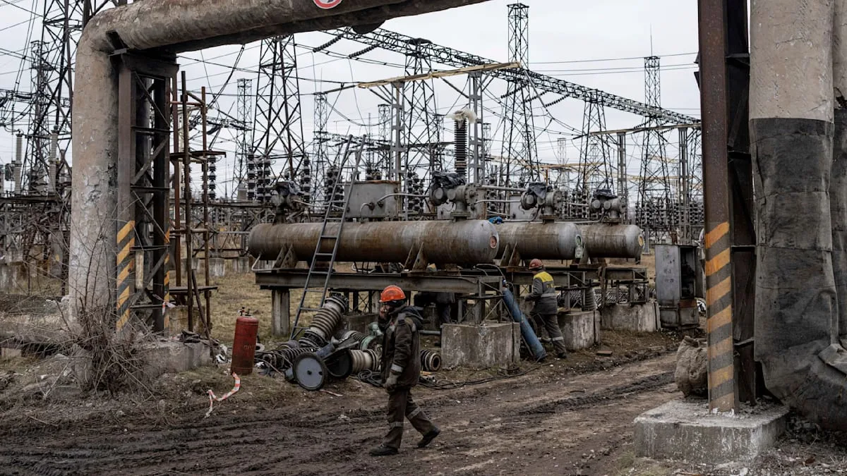 „Die Russen greifen die Energieinfrastruktur stark an innerhalb der letzten Woche“