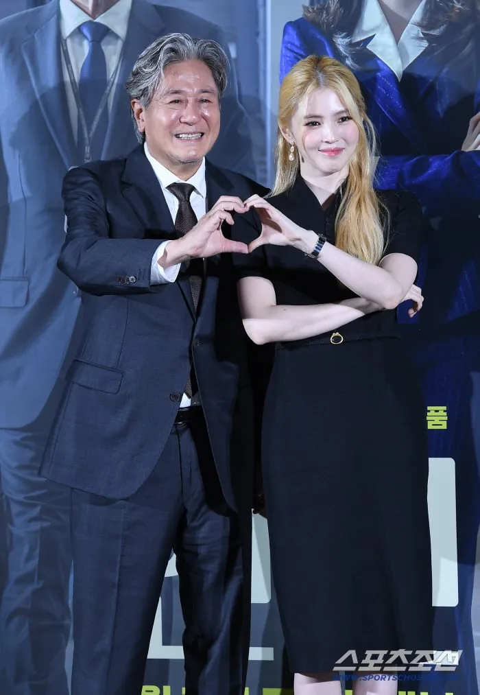 [SC현장] "원작과 비교하셔도 좋다, 최선 다해"…'인턴' 최민식·한소희가 완성한 특급 케미(종합)