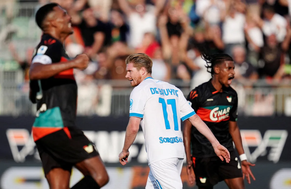 Batacazo del Nápoles y de De Bruyne