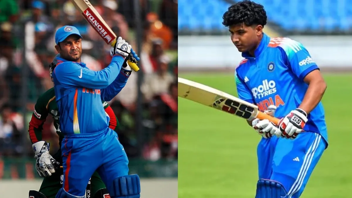 Like Father, Like Son: Virender Sehwag's Son Aaryavir Stars For India U19, Lays Foundation For Big Win Over Australia