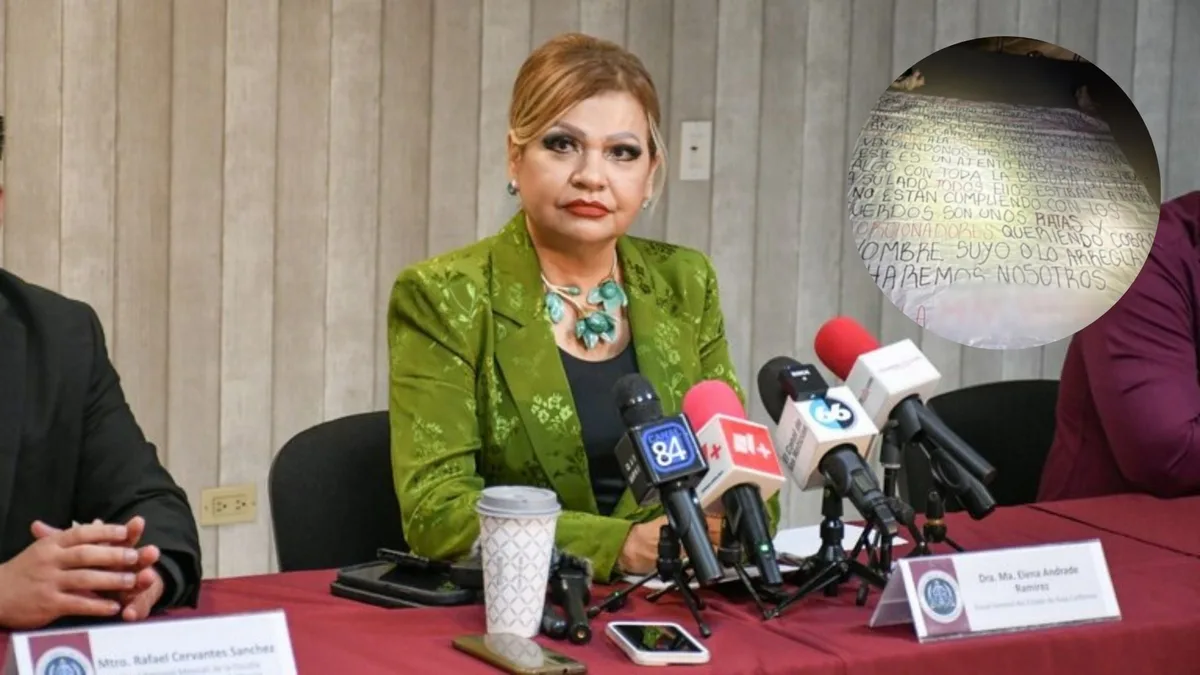 Con cabezas de cerdo y narcomanta: amenazan a fiscal de Baja California por supuesta “venta de plazas” a grupos criminales