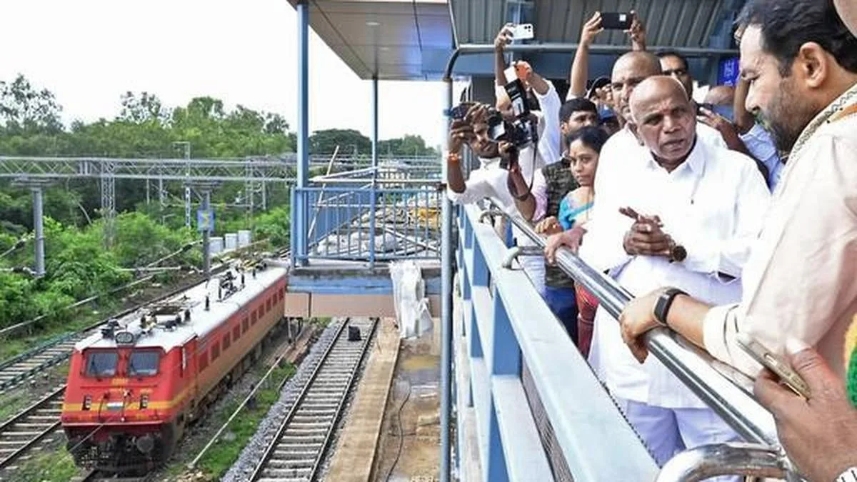 Kishan Reddy unveils rail, tourism projects worth over ₹100 crore in Telangana’s Gadwal