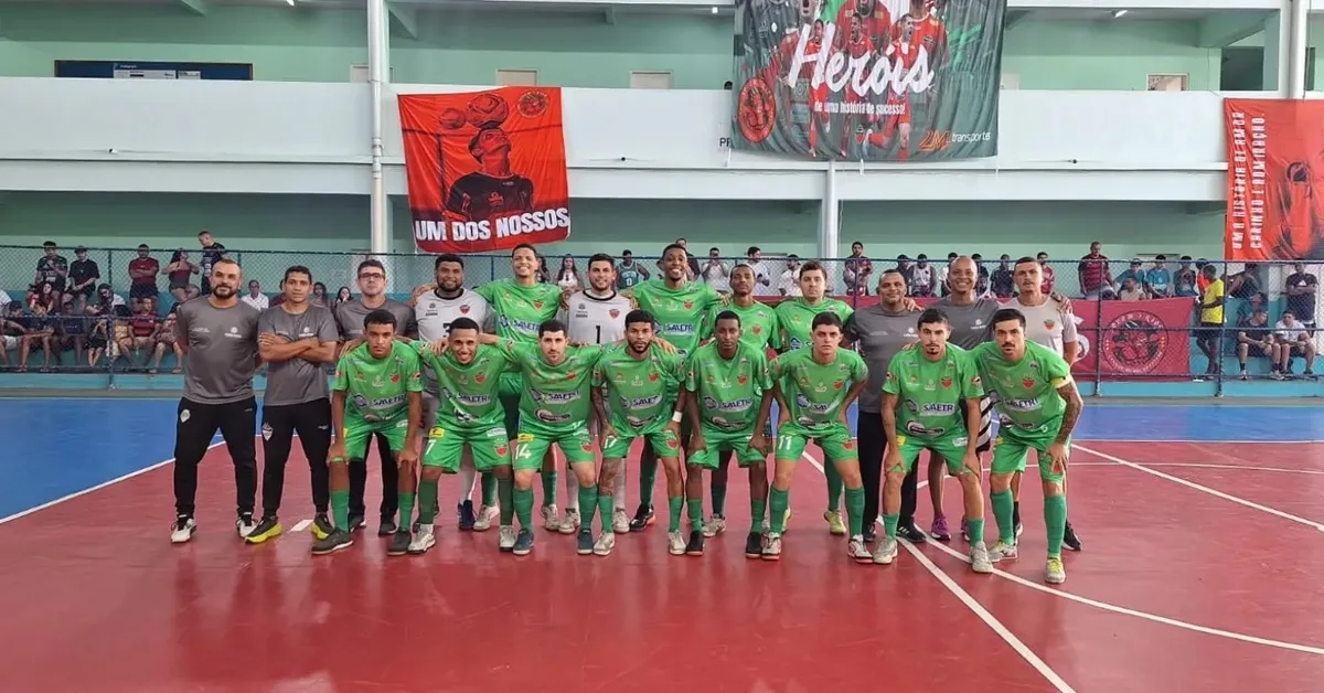 Três Rios empata com Magé e avança para quartas de final no Estadual de futsal
