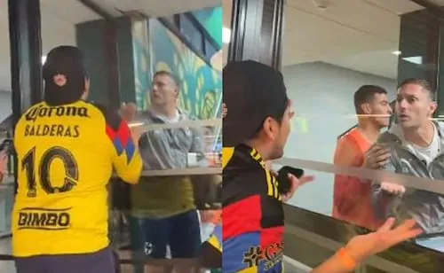 Aficionado del América encara a preparador físico del Monterrey; "No pudiste p*to"