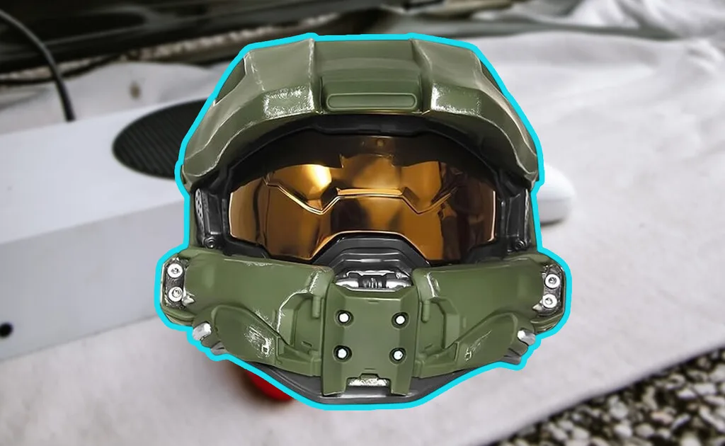 Mega Ofertas de Amazon están rematando por tiempo limitado el casco de lujo del Master Chief de Halo